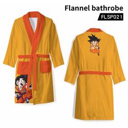 Dragon ball anime bathrobe