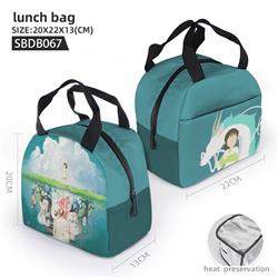 Spirited Away anime lunch bag 20*22*13cm