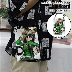 My Hero Academia anime mobile phone bag