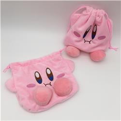 Kirby anime plush bag 16cm