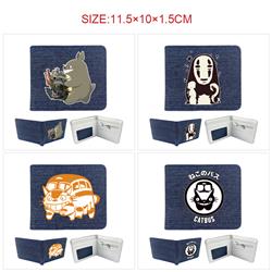 TOTORO anime wallet 11.5*10*1.5cm