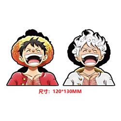 One Piece anime 3D illusion stickers