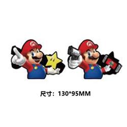 Super Mario anime 3D illusion stickers