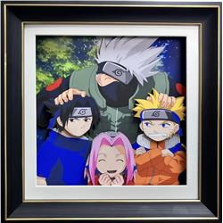 Naruto anime 3D stereoscopic painting