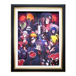 Naruto anime 3D stereoscopic painting 38*49cm