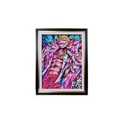 One Piece anime 3D stereoscopic painting 38*49cm