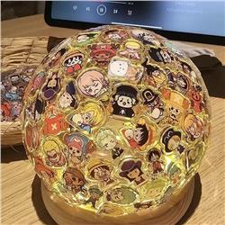 One Piece anime DIY light 10cm