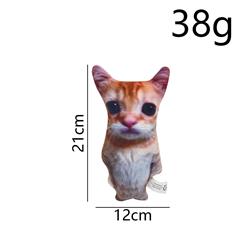 el gato cat anime plush doll 21cm