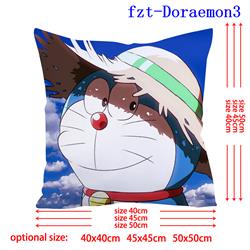 Doraemon anime square full-color pillow cushion 45*45cm