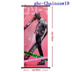 chainsaw man anime wallscroll 40*102cm