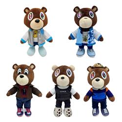 Kanye teddy bear anime plush doll