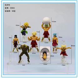 Dragon ball anime figure 8cm set