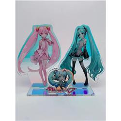 Hatsune Miku anime standing plate