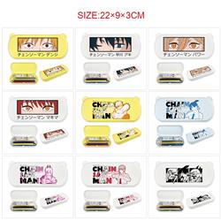 chainsaw man anime pencil box