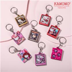 Kuromi anime keychain