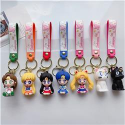 Sailor Moon Crystal anime keychain