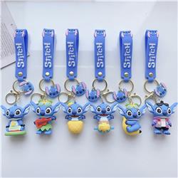 stitch anime keychain