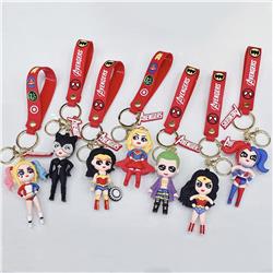 Avengers anime keychain