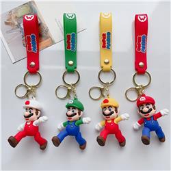 Super Mario anime keychain