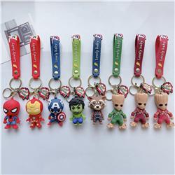 Avengers anime keychain