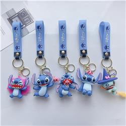 stitch anime keychain