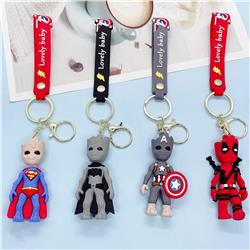 Avengers anime keychain