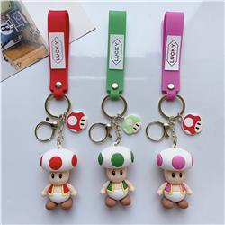 Super Mario anime keychain