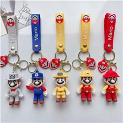 Super Mario anime keychain