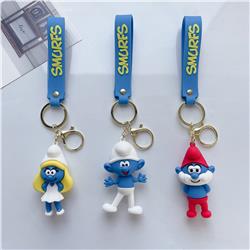 The Smurfs anime keychain