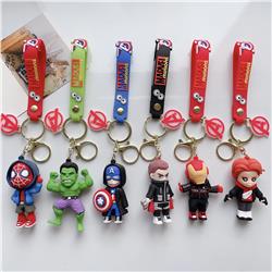 Avengers anime keychain