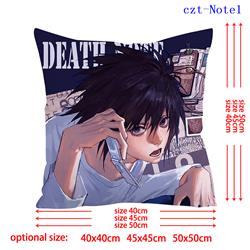 Death Note anime pillow cushion 45*45cm