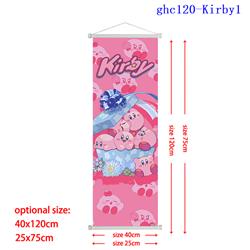 Kirby anime wallscroll 40*102cm