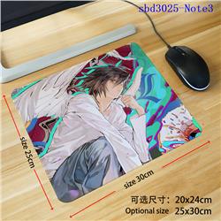 Death Note anime mouse pad 30*25*0.3cm（lockrand）