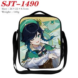 Genshin Impact anime lunch bag