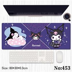 Kuromi anime Mouse pad 80*30*0.3cm