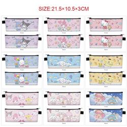 Kuromi anime pencil bag 21.5*10.5*3cm