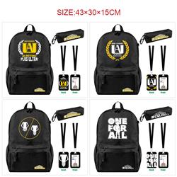 My Hero Academia anime backpack+pencil bag+ID set