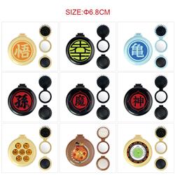 Dragon ball anime multi functional small mirror and comb 5 pcs a set