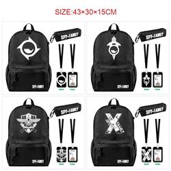 SPY×FAMILY anime backpack+pencil bag+ID set