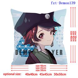 Demon slayer kimets anime pillow cushion 45*45cm