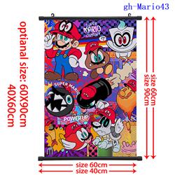 Super Mario anime wallscroll 60*90cm