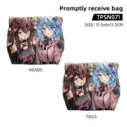 Genshin Impact anime Promptly receive bag11.5*6*11.5cm