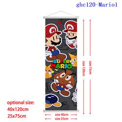 Super Mario anime wallscroll 40*102cm