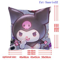 Kuromi anime pillow cushion 45*45cm