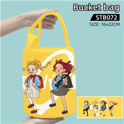 Bocchi the rock anime bucket bag16*22cm