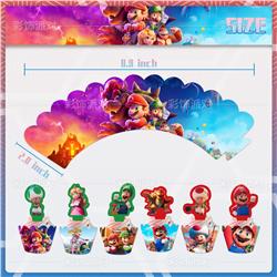 Super Mario anime tapcoke wroppers 10 pcs