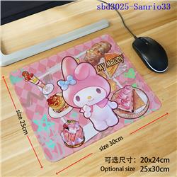 Kuromi anime mouse pad 30*25*0.3cm（lockrand）