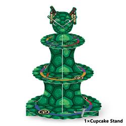 Turtles anime cupcake stand 10 pcs