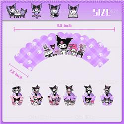 Kuromi anime tapcoke wroppers 10 pcs