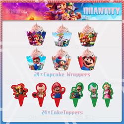 Super Mario anime small plug10 pcs